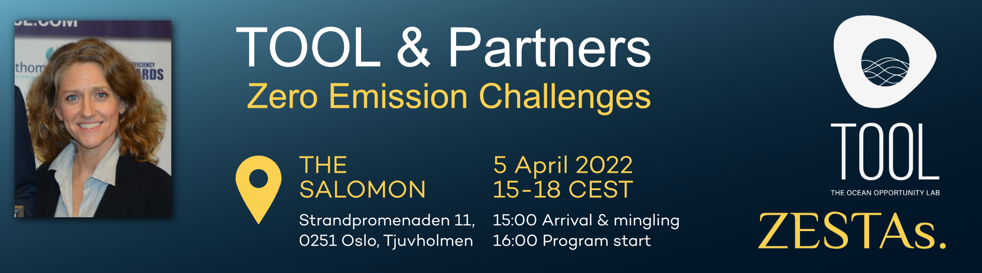 Secretary-General, Madadh MacLaine, presenting at TOOL & Partners “Zero Emission Challenges” event in Oslo