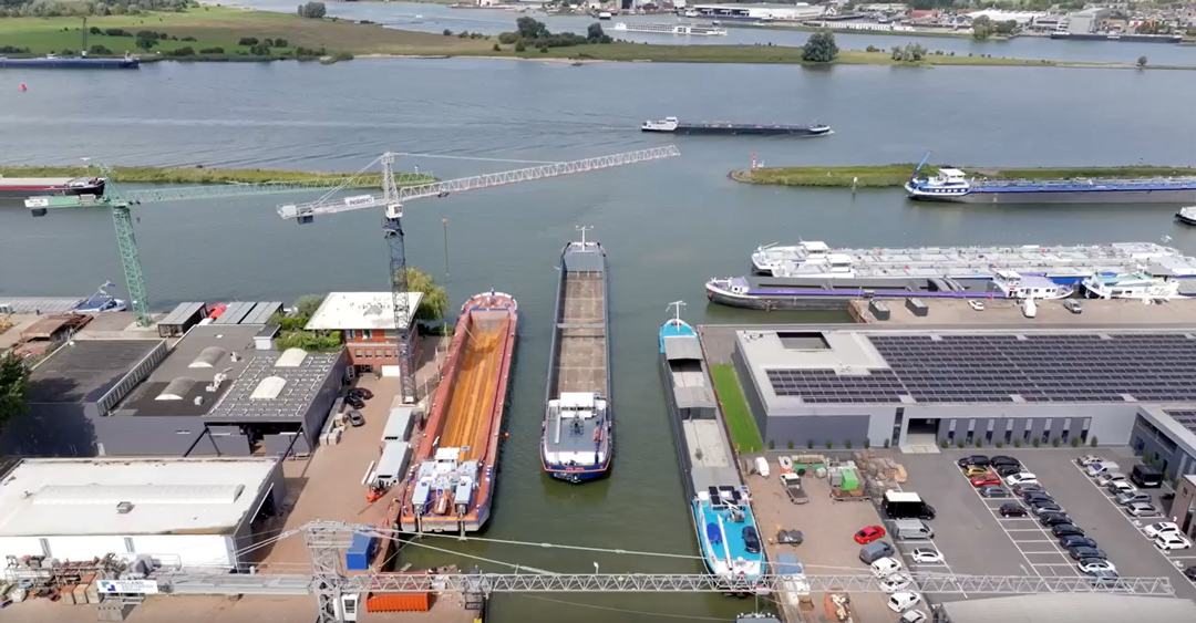 Second hydrogen inland vessel nears completion for Future Proof Shipping