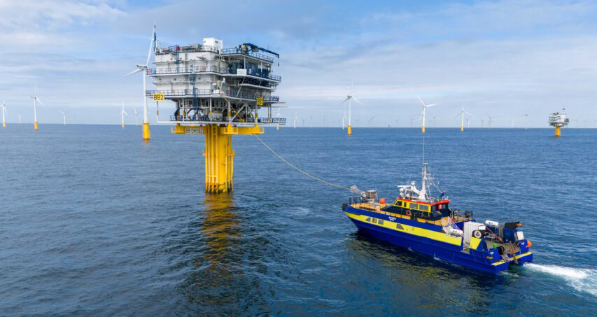 MJR Power & Automation and Parkwind Achieve World’s First Offshore Charging Success