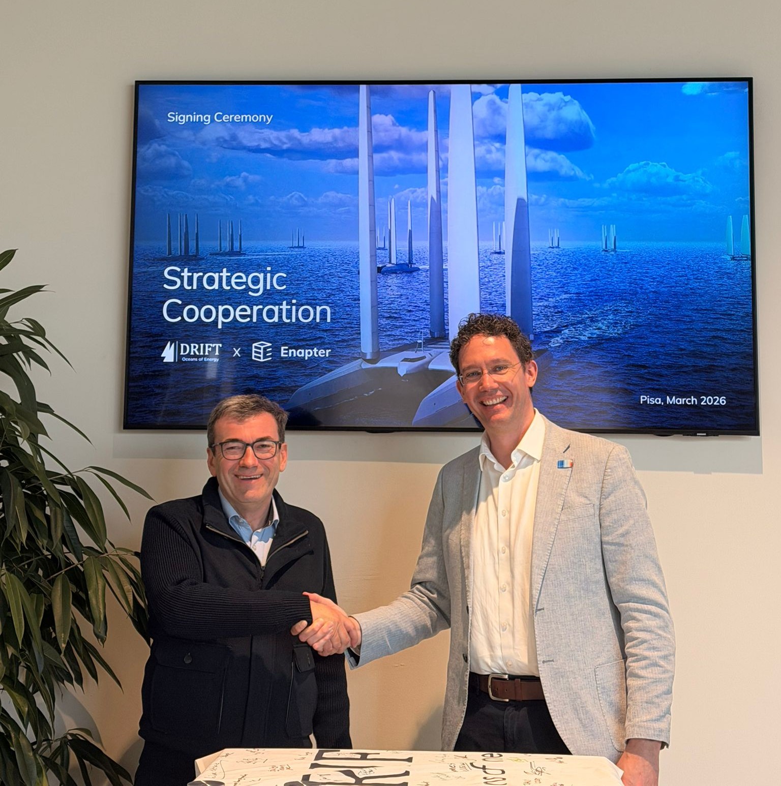 DRIFT Energy and Enapter to develop marinised electrolyser technology for offshore hydrogen production