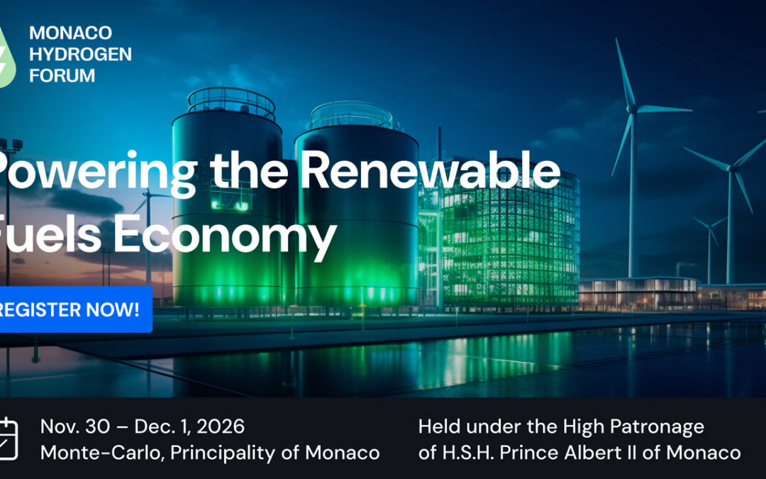 5th Monaco Hydrogen Forum 2026: Powering the Renewable Fuels Economy