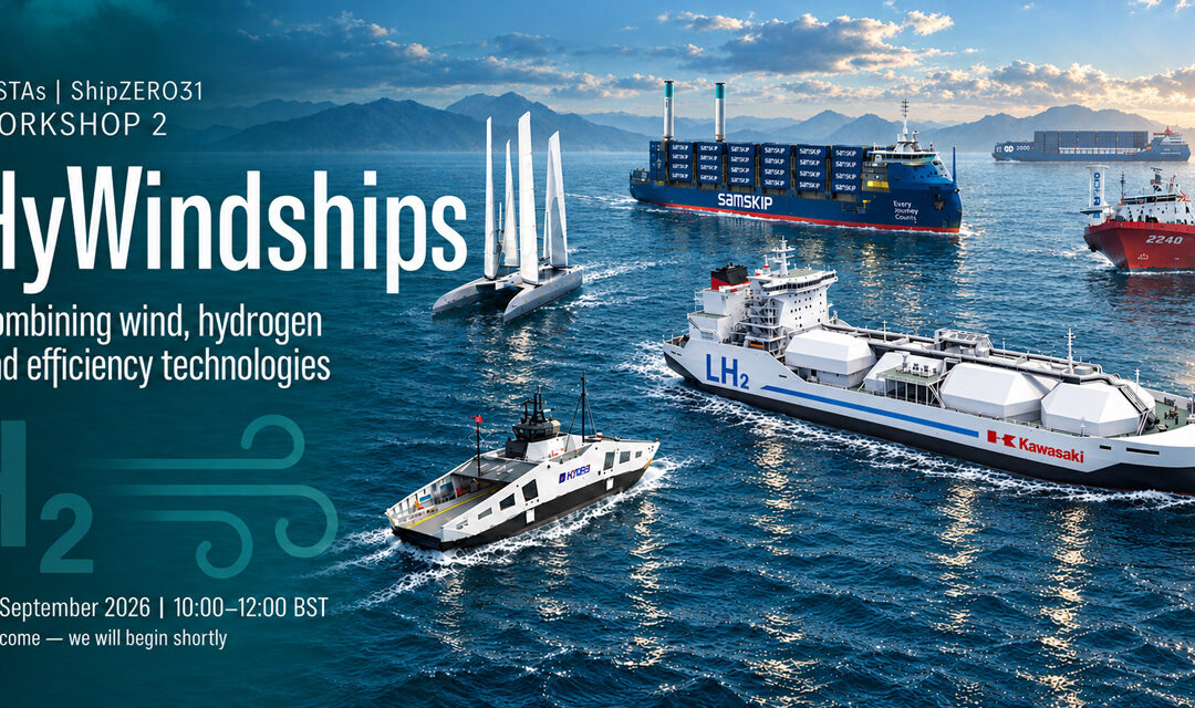 ShipZERO31 Workshop 2 recording now available: HyWindships